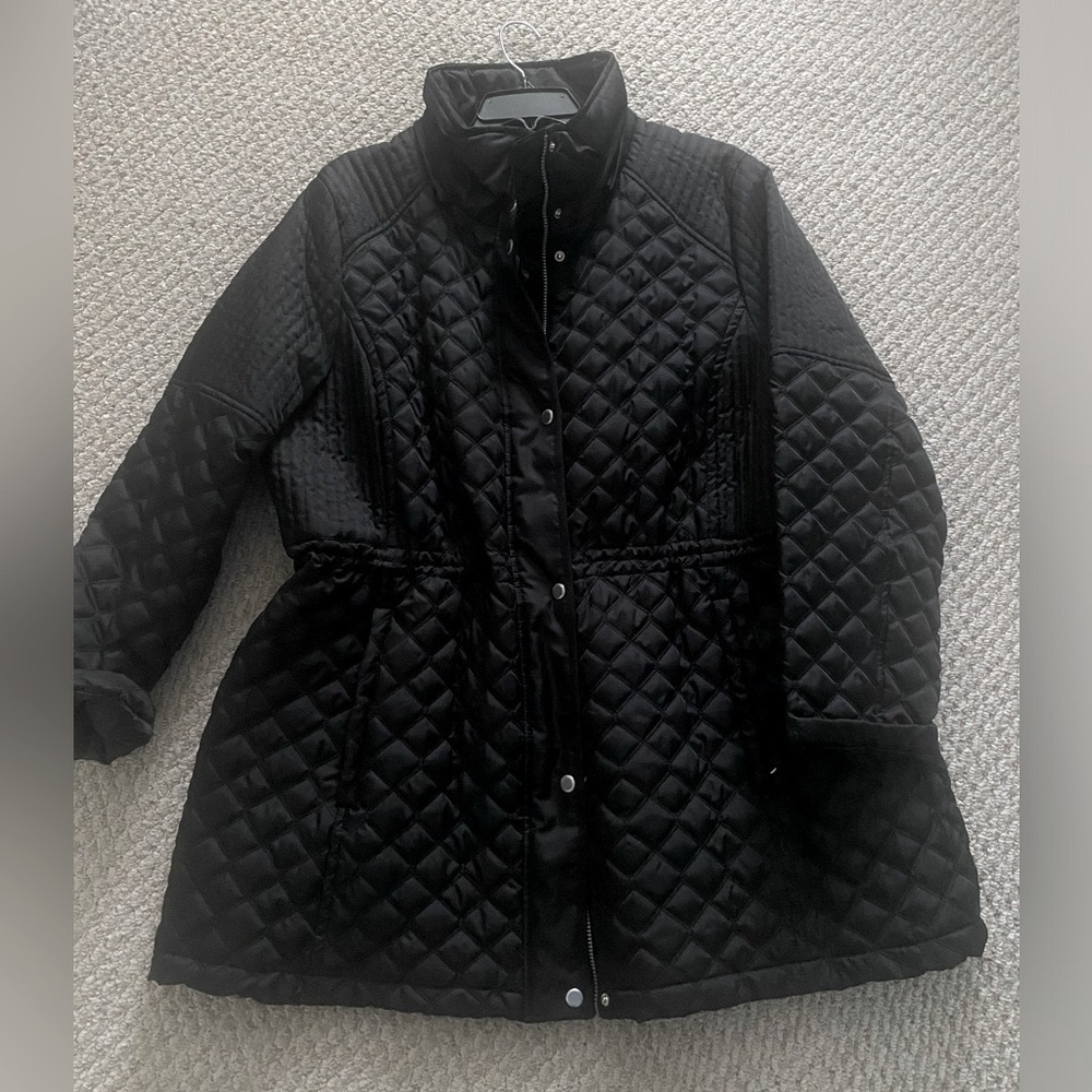 Andrew Marc Womens Quilted Coat